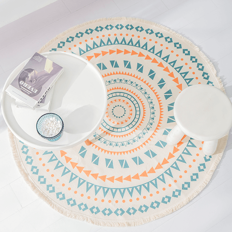 Francoise Round Rug - HomeCozify
