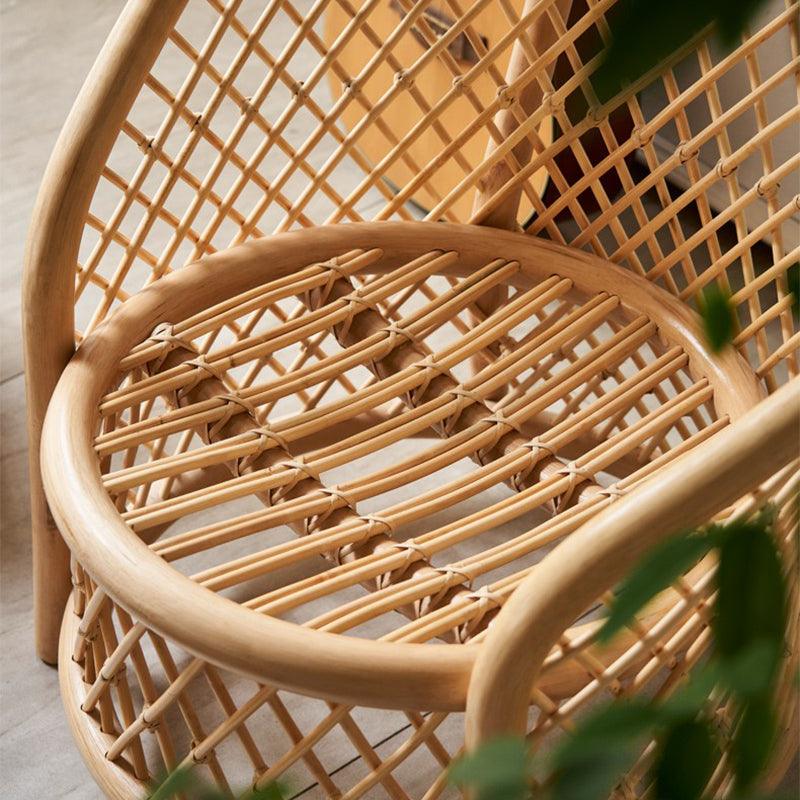Galyna Rattan Balloon Chair - HomeCozify