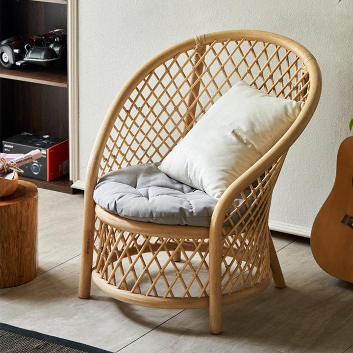 Galyna Rattan Balloon Chair - HomeCozify