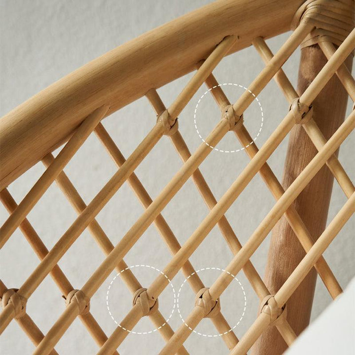 Galyna Rattan Balloon Chair - HomeCozify