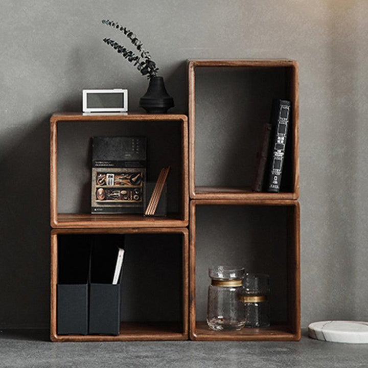 Ganna Free Transformation Bookcase/Side Table - HomeCozify