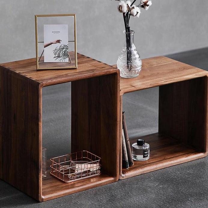 Ganna Free Transformation Bookcase/Side Table - HomeCozify