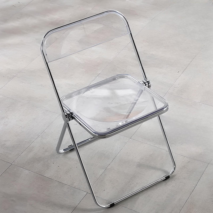 Greta Acrylic Folding Dining Chair - HomeCozify