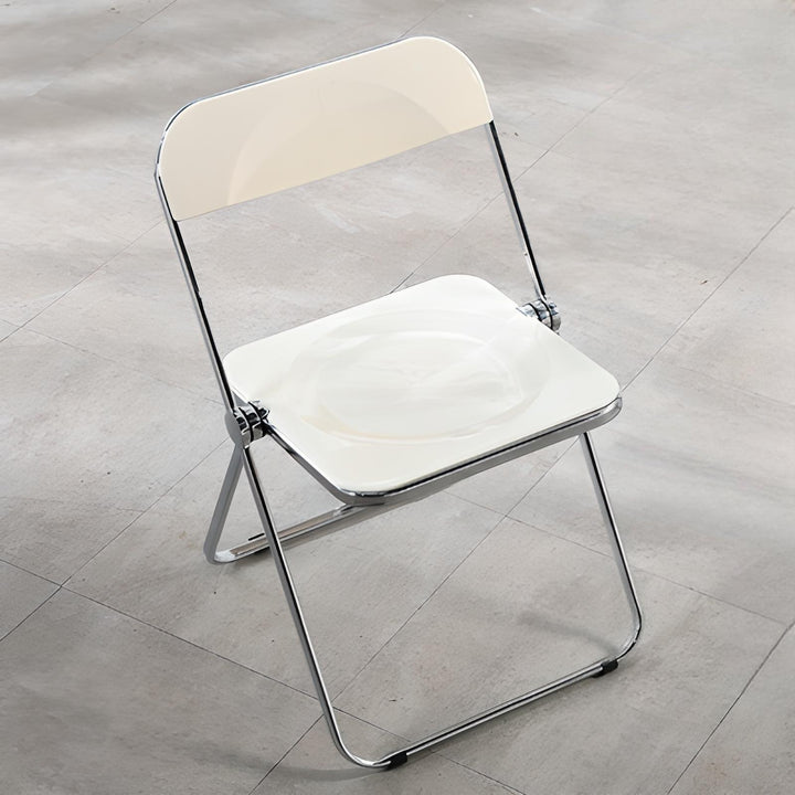 Greta Acrylic Folding Dining Chair - HomeCozify