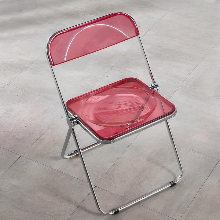 Greta Acrylic Folding Dining Chair - HomeCozify