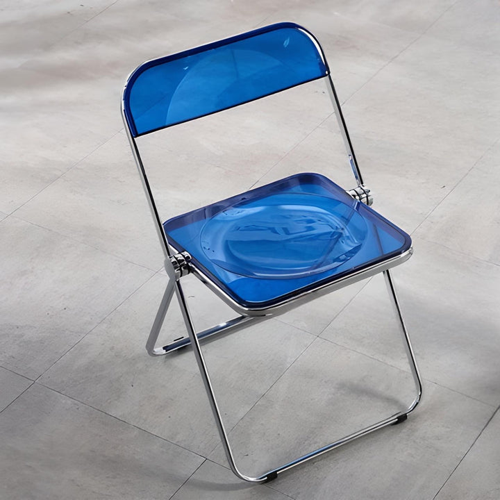 Greta Acrylic Folding Dining Chair - HomeCozify