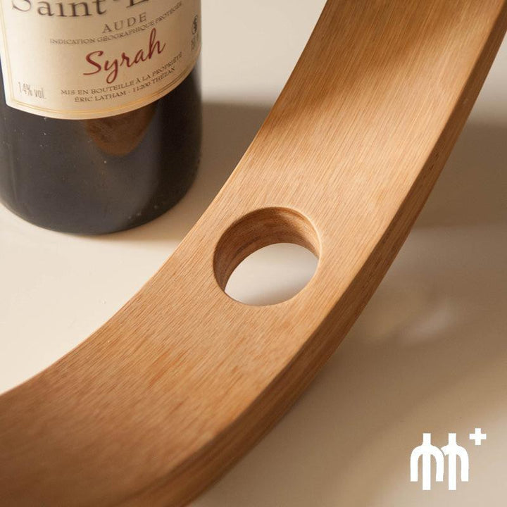 Handmade Tabletop Wine Bottle Rack - HomeCozify