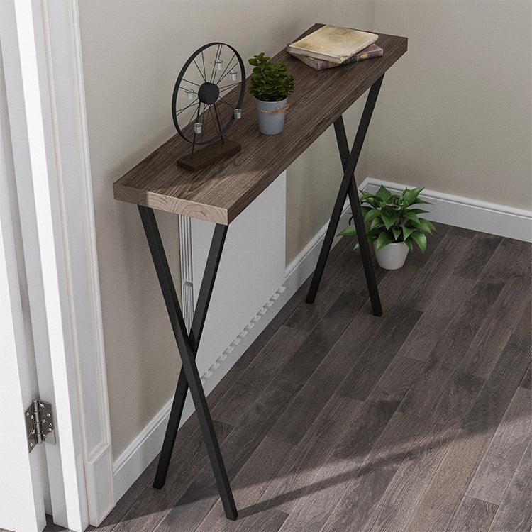 Ionna Pine Wood Console Table - HomeCozify