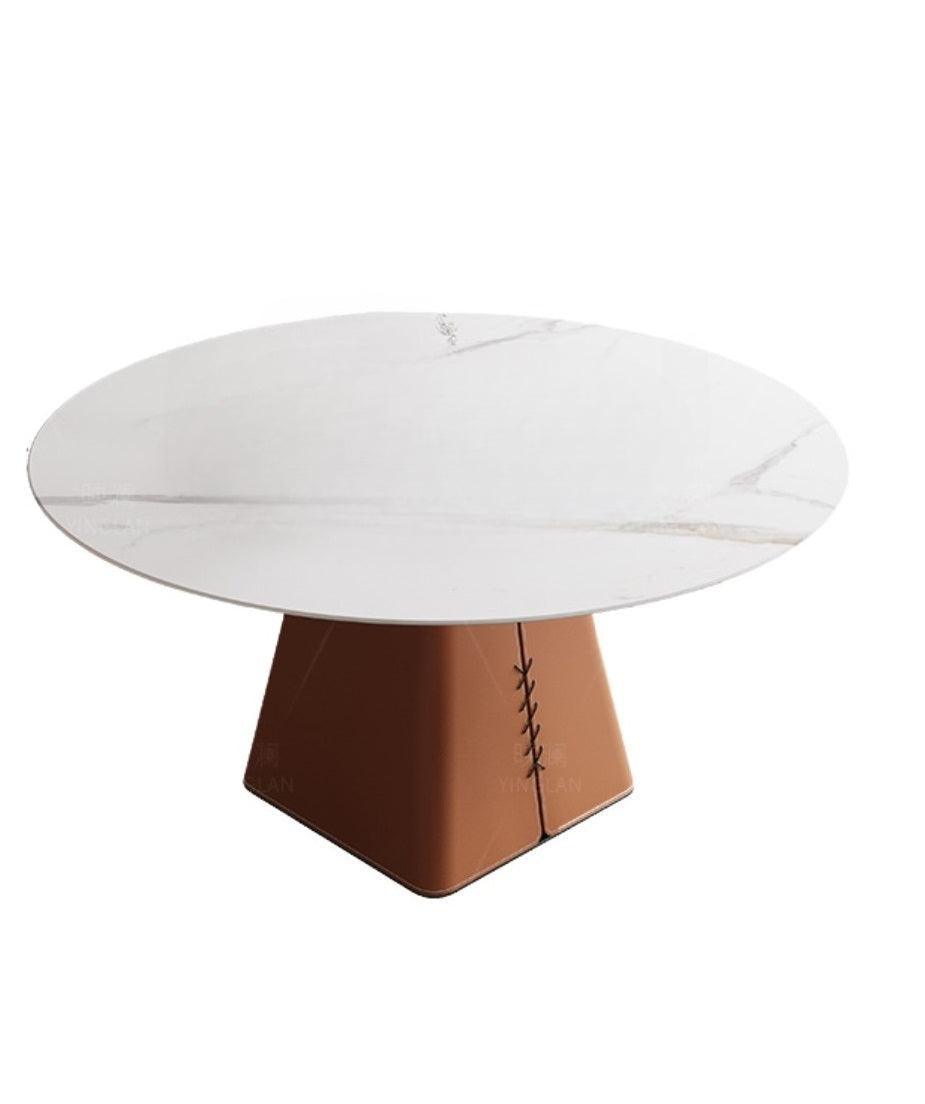 Jablan Round Dining Table - HomeCozify