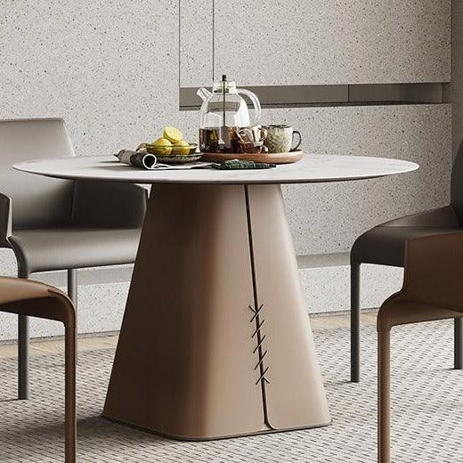 Jablan Round Dining Table - HomeCozify
