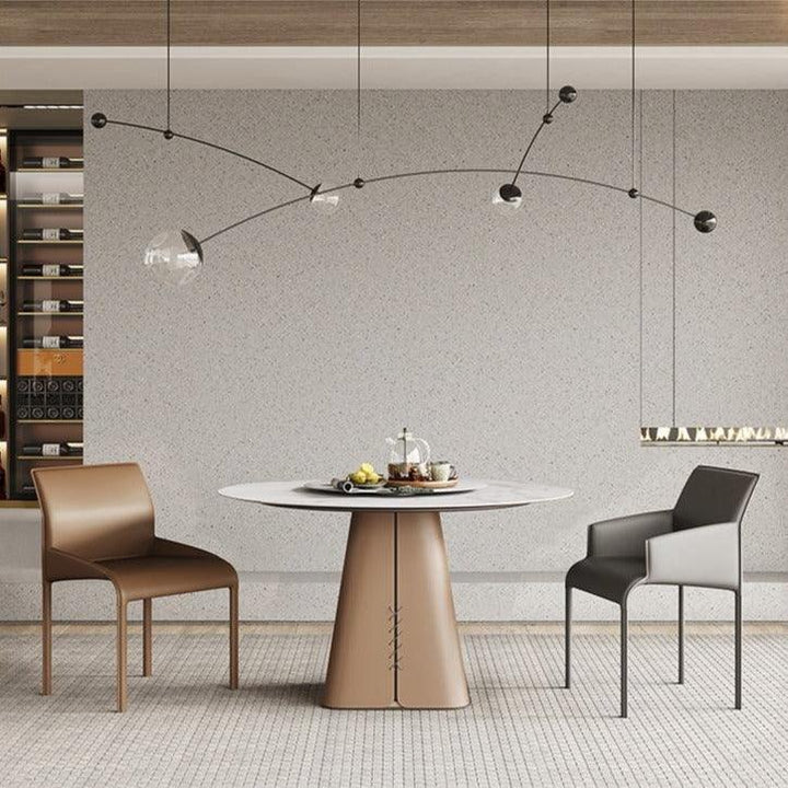 Jablan Round Dining Table - HomeCozify