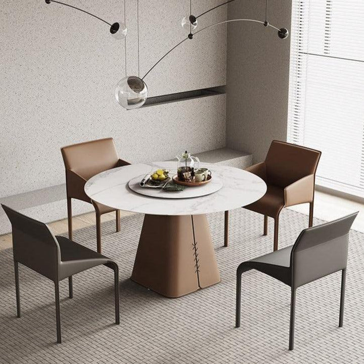 Jablan Round Dining Table - HomeCozify