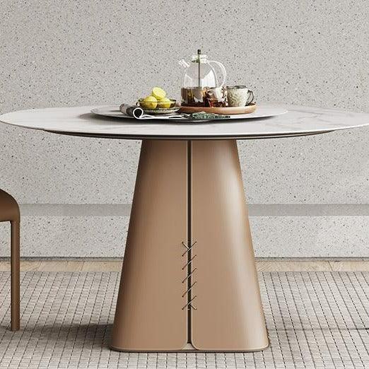 Jablan Round Dining Table - HomeCozify