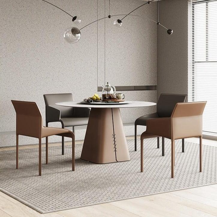 Jablan Round Dining Table - HomeCozify