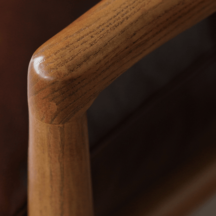 Karola Leather Sofa - HomeCozify