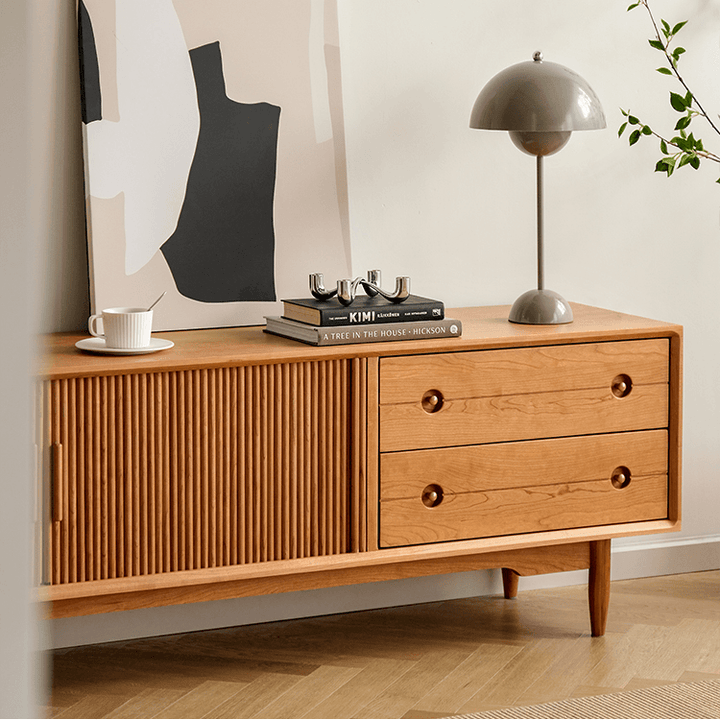 Klaus Cherrywood TV Stand - HomeCozify