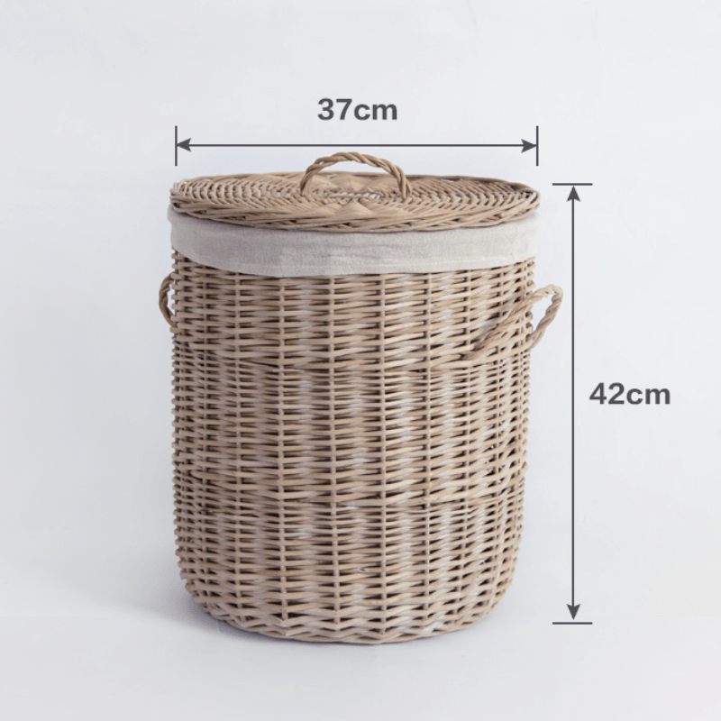 Kolos Rattan Laundry Basket(set of 3) - HomeCozify