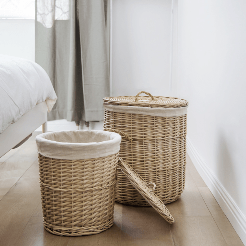 Kolos Rattan Laundry Basket(set of 3) - HomeCozify