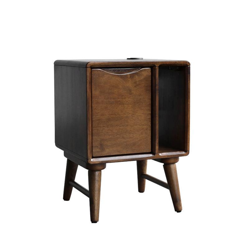 Lazlo Solid Wood Night Stand - HomeCozify