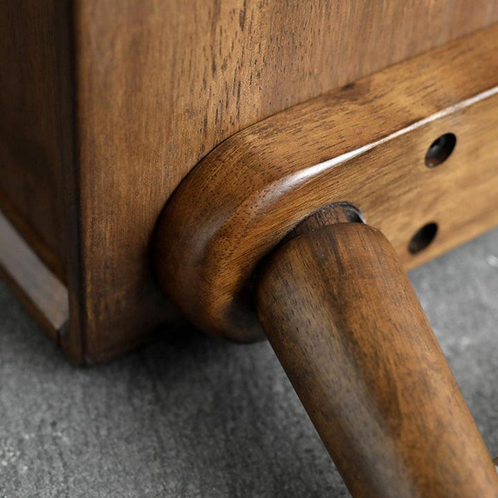 Lazlo Solid Wood Night Stand - HomeCozify