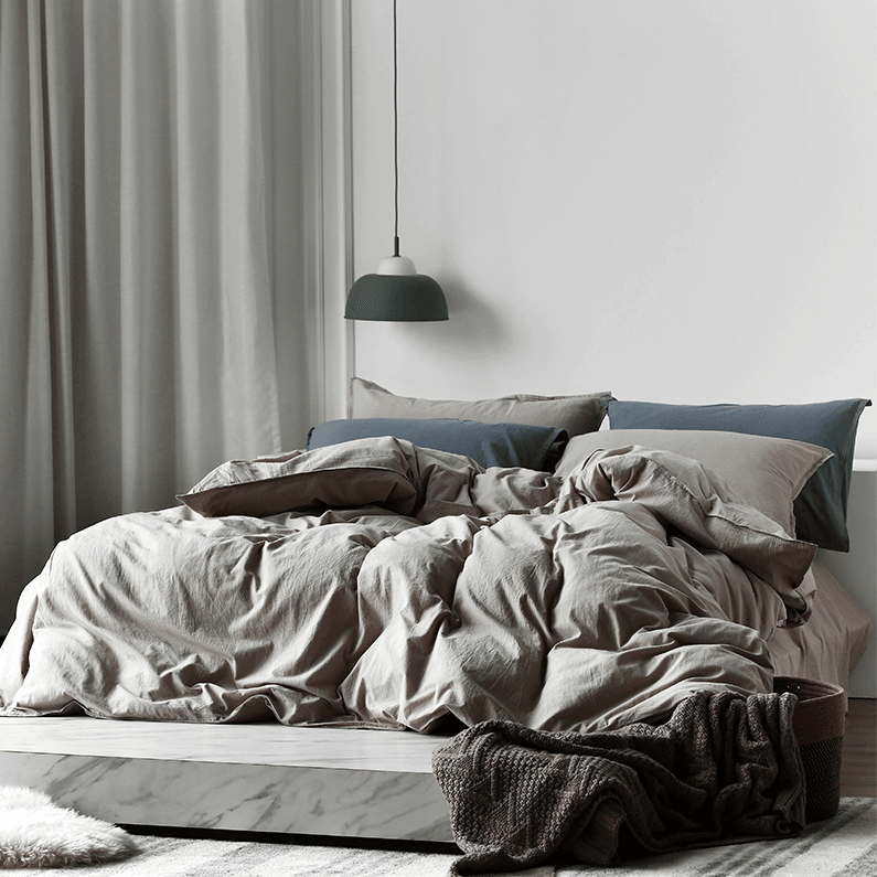 Liliya 4 Pieces Cotton Sheet Set - HomeCozify