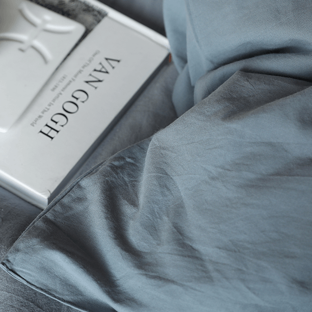 Liliya 4 Pieces Cotton Sheet Set - HomeCozify