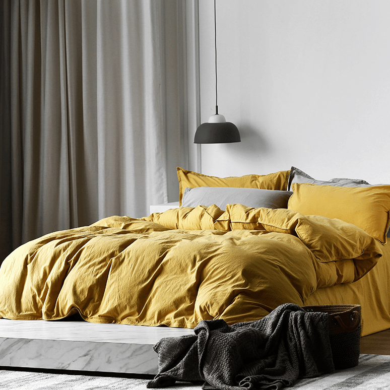 Liliya 4 Pieces Cotton Sheet Set - HomeCozify