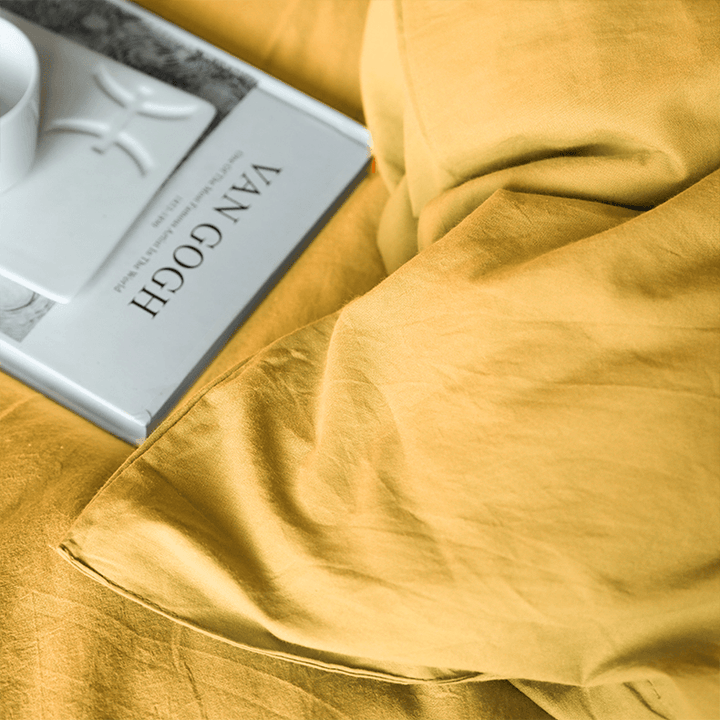 Liliya 4 Pieces Cotton Sheet Set - HomeCozify
