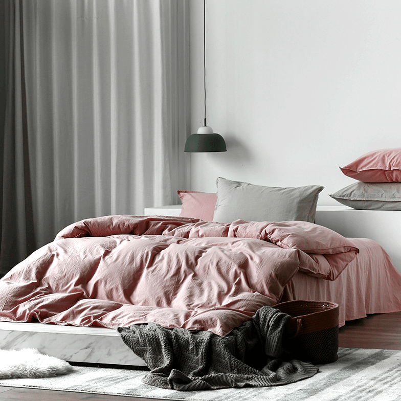 Liliya 4 Pieces Cotton Sheet Set - HomeCozify