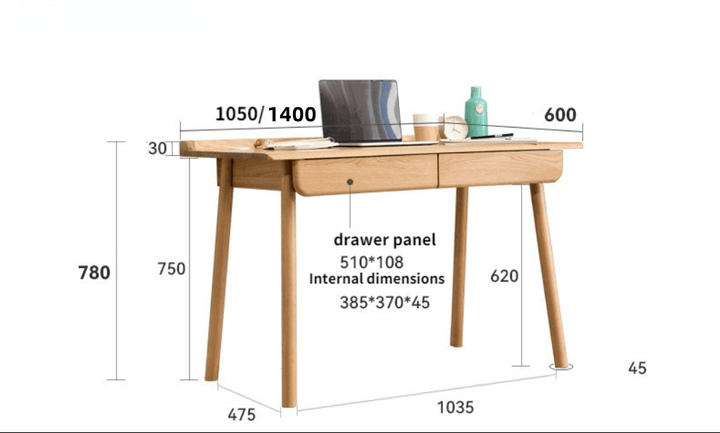 Lorelei Writing Desk - HomeCozify
