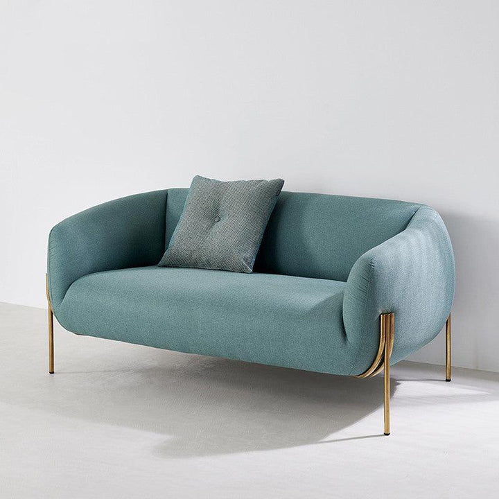 Malina Round Arm Sofa - HomeCozify