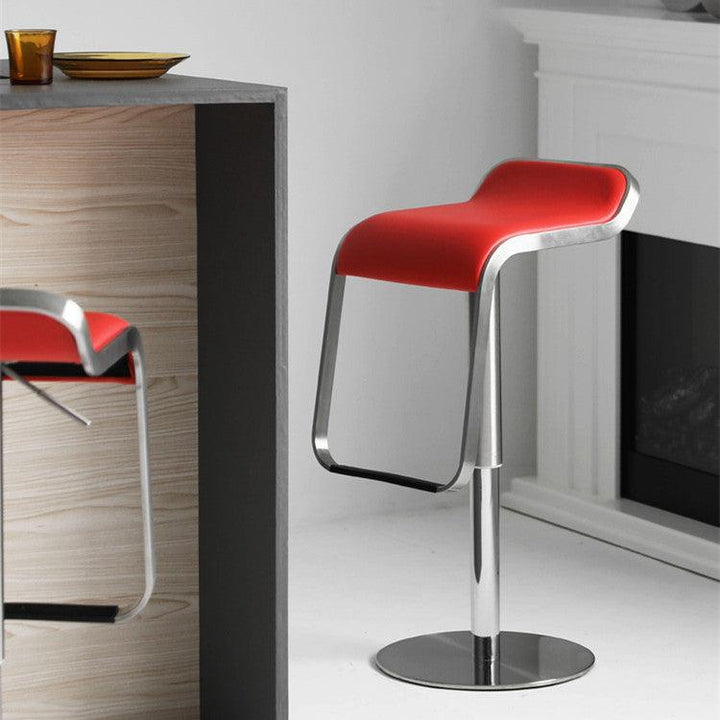 Mariana Swivel Adjustable Bar Stool - HomeCozify