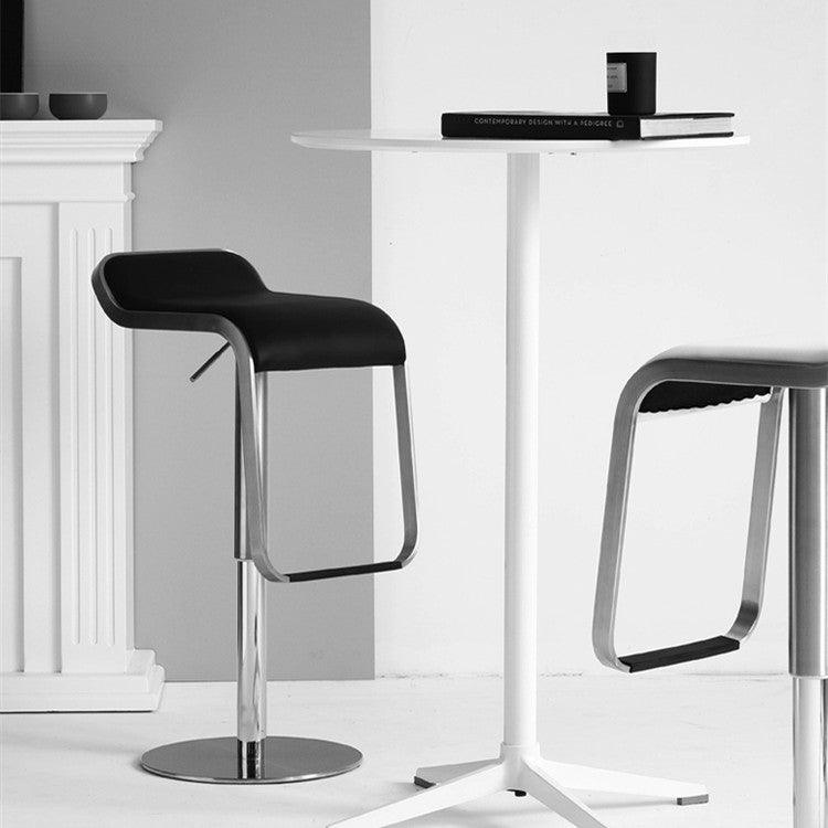 Mariana Swivel Adjustable Bar Stool - HomeCozify
