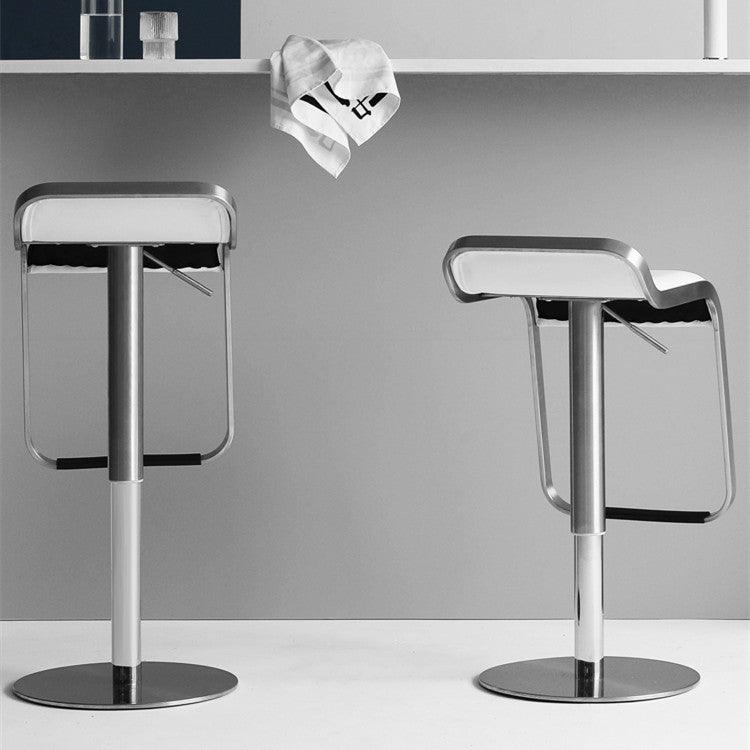 Mariana Swivel Adjustable Bar Stool - HomeCozify