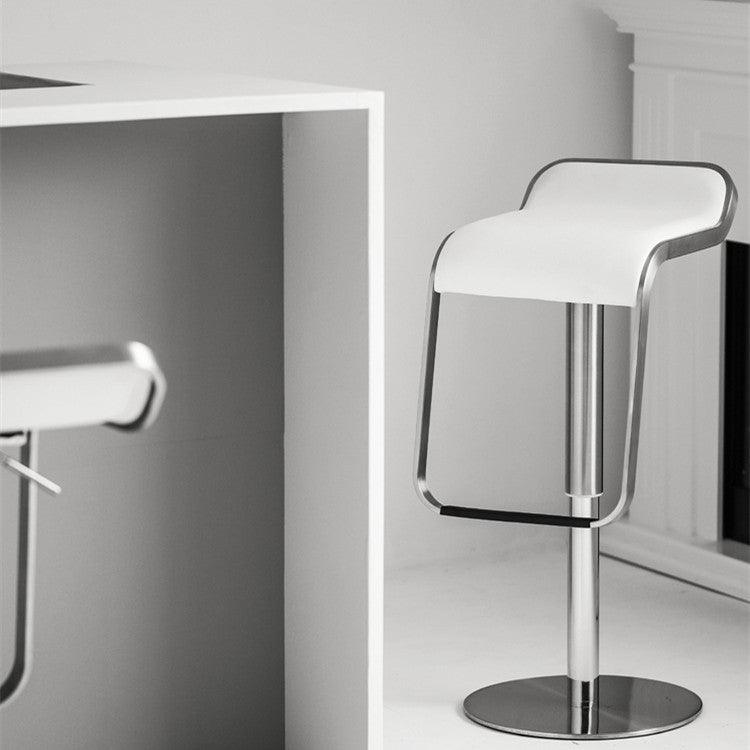Mariana Swivel Adjustable Bar Stool - HomeCozify