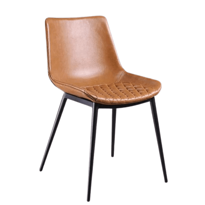 Maryna Leather Dining Chair (Set of 2) - HomeCozify