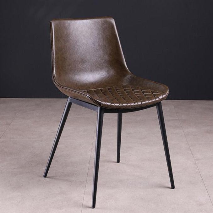 Maryna Leather Dining Chair (Set of 2) - HomeCozify