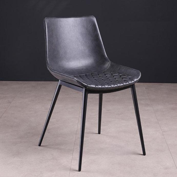 Maryna Leather Dining Chair (Set of 2) - HomeCozify