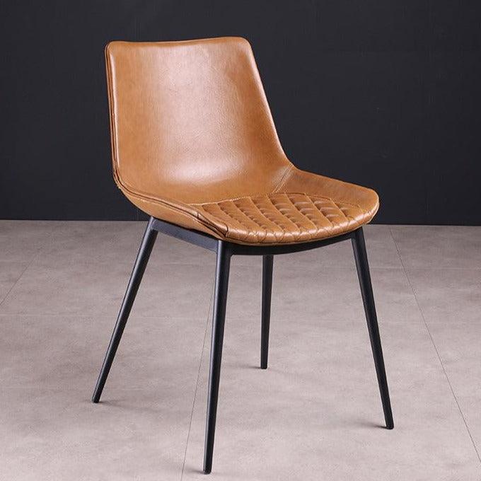 Maryna Leather Dining Chair (Set of 2) - HomeCozify