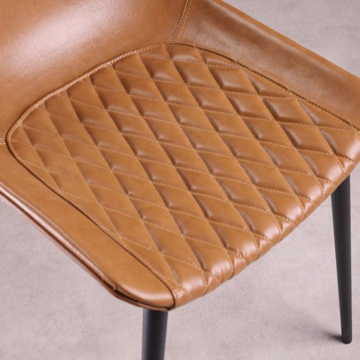 Maryna Leather Dining Chair (Set of 2) - HomeCozify