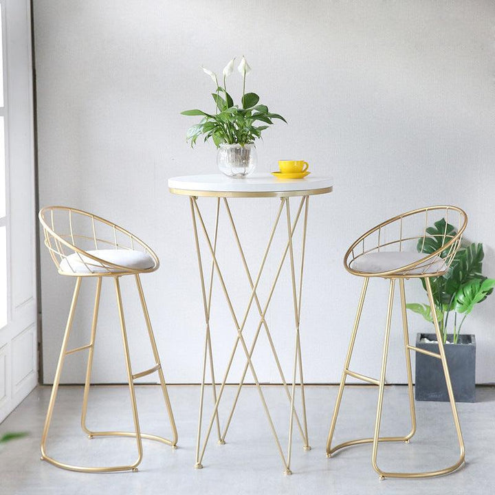 Maureen Metal Bar Stool (Set of 2) - HomeCozify