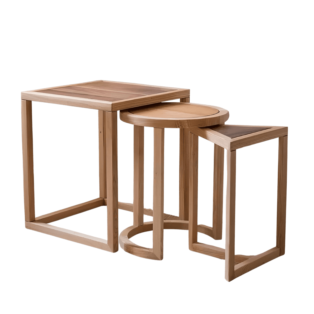 Melba Ashwood Side Table - HomeCozify