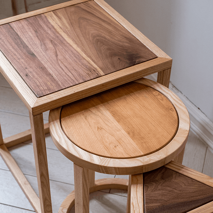 Melba Ashwood Side Table - HomeCozify