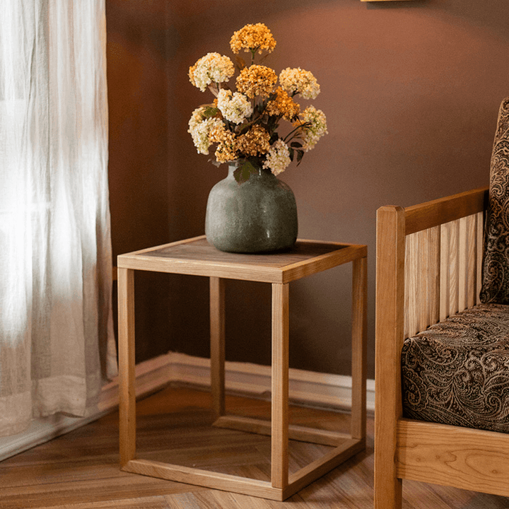 Melba Ashwood Side Table - HomeCozify