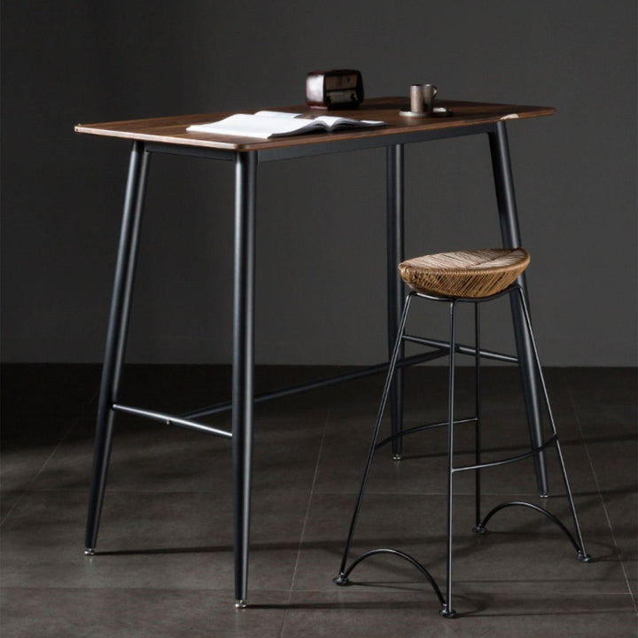 Modesto Inductrial Bar Table - HomeCozify