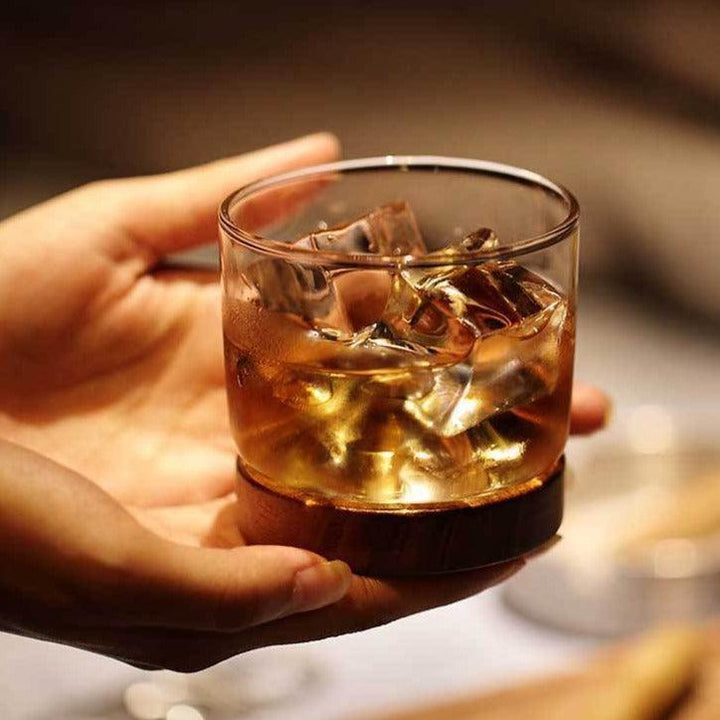 Mountain Glass with Coaster - HomeCozify