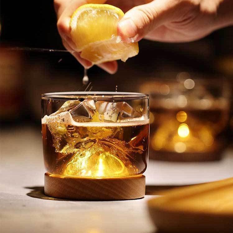 Mountain Glass with Coaster - HomeCozify