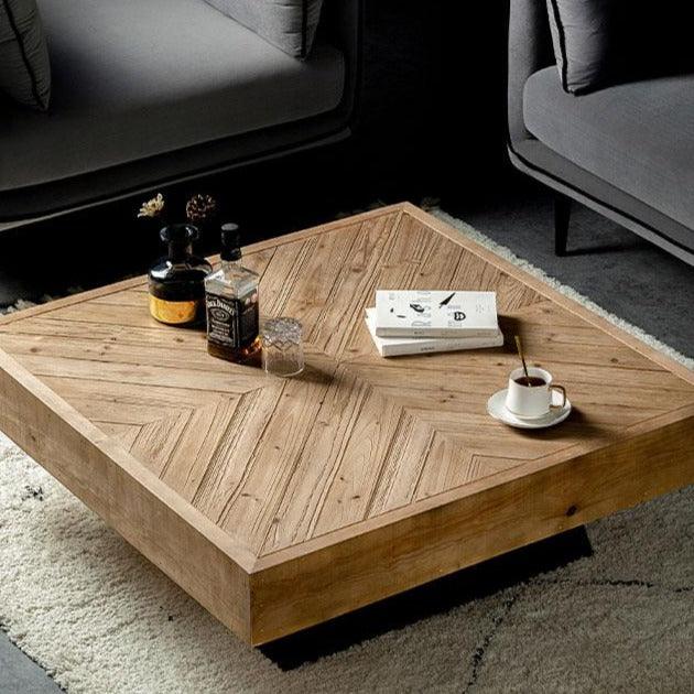 Nataliya Square Coffee Table - HomeCozify