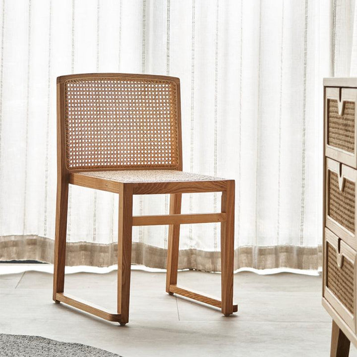 Ognyan Rattan Dining Chair (set of 2) - HomeCozify