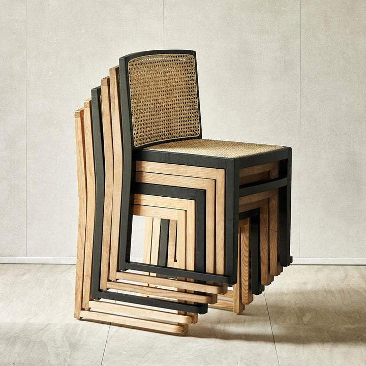 Ognyan Rattan Dining Chair (set of 2) - HomeCozify